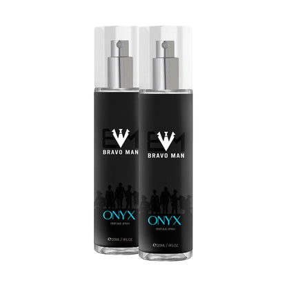 BRAVOMAN ONYX Men Body Mist Combo